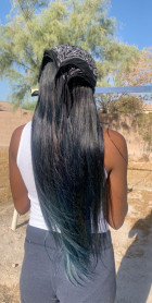 HAIR IS BOMB . came in 4-6 days  , SUPER SOFT