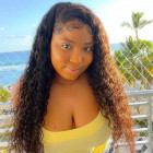 Water wave 13*4 lace front wig 28 inches 250%