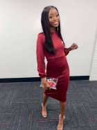 I just got this wig yesterday. My very first