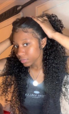 This hair is very beautiful, true to length,