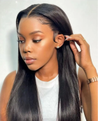 This hair is beautiful. The hair silky and be
