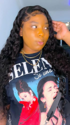 Water wave 13*4 lace front wig 28 inches 250%