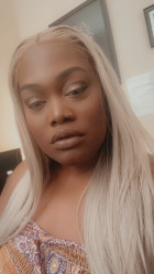 The hair straight out the pack was amazing dy