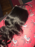 The closure is really nice, no shedding and t