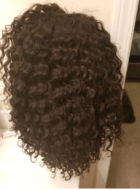 I love the fact that the lace was pre plucked