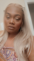 The hair straight out the pack was amazing dy