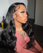 The hair is so beautiful, silky and soft lace