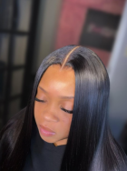 This is my go to work wig, simple easy to put