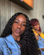 The hair had a beautiful natural luster. It d