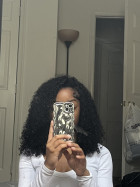 Great glueless HD lace wig. Kinky curls look 