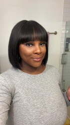 The hair is nice and flowy. It doesn’t shed