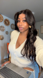 This wig is big head girl friendly .The color