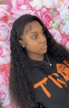 The hair is beautiful ! True to length real l