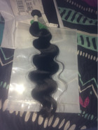 The hair holds a curl beautifully and has goo