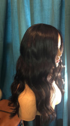 The hair is very soft and can hold curls. The