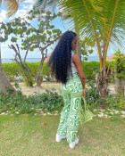 Very soft. The Wig is really of good quality,