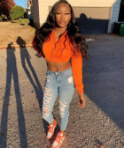 This was my first wig ever & first time insta