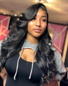 This hair is very soft. It has no smell. The