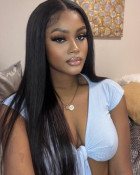 The wig is very soft, long and straight. I am