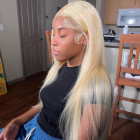 The 613 wig fits perfectly. Nice coloring! ! 