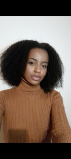 it is 100% human hair, I'm so happy with my p