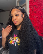 The hair is thick and true to length no shedd