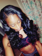 The hair is amazing it's soo soft , thick and