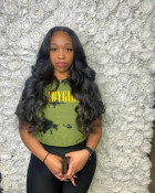 The hair is nice and beautiful. No shedding.