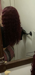 I received my 18” burgundy deep wave headba