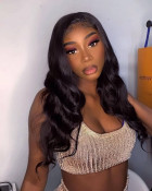 Lovely hair! Very full and it looks exactly l