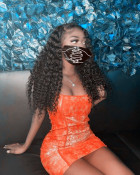 This unit is super pretty the hair is bouncy