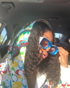 Hair quality and perfect length, and the curv