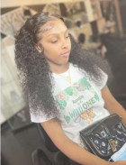 The hair is beautiful from texture to the len