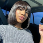 I am in love with this wig. It's soft and ful