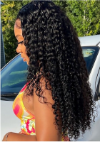 This wig is beautiful and long OMG it is true