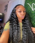 The hair on this wig is true to length, has s