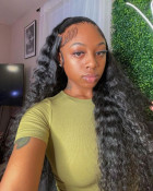 The hair on this wig is true to length, has s