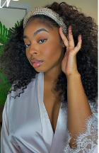 Great hair, very soft just a little bit of sh