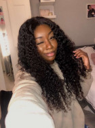 The wig is very soft, and love the curls, and