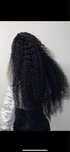 The hair is very soft, and beautiful it looks