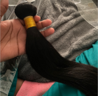 The hair is absolutely amazing there no smell