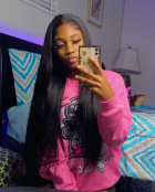 Absolutely love this hair, no smell, full, cl