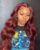 The hair texture is super soft and holds the