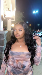 This hair is amazing, it’s true to length a