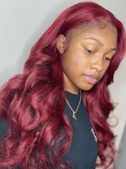 I love this hair color on me, I think it comp