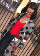 The hair quality and cut of the wig very well