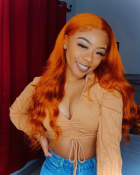 The color of the wig is beautiful and the hai