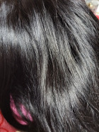 I did not lose any hair after washing it I ev