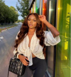 The wig is just ouahhhhh it is beautiful as o