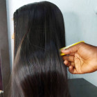 I love this hair! I got the 5x5 closure wig, 